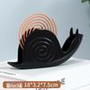 2024 Portable Snail Mosquito Coil Holder - Fireproof, Creative Classical Design for Ash Receptacle