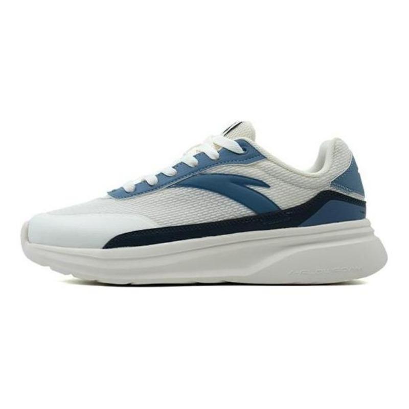 Anta Walker men low-top casual shoes white blue 112438817S-5 45