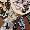 Vintage Y2K Musical Note Hairclip for Women Harajuku Star Print Side Bangs Clip Sweet Cute Girls Hairpin Trendy Hair Accessories
