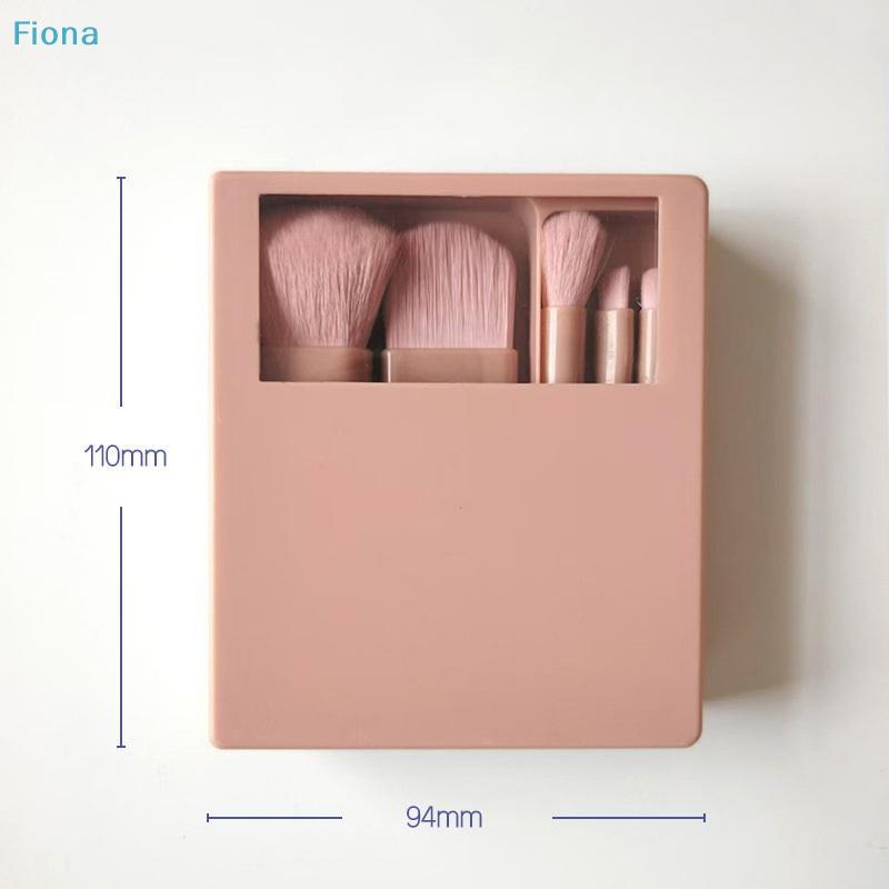 Portable Makeup Brush Set With Mirror - Foldable Travel Kit ,Mini Makeup Brush Set Travel Makeup Brush Set