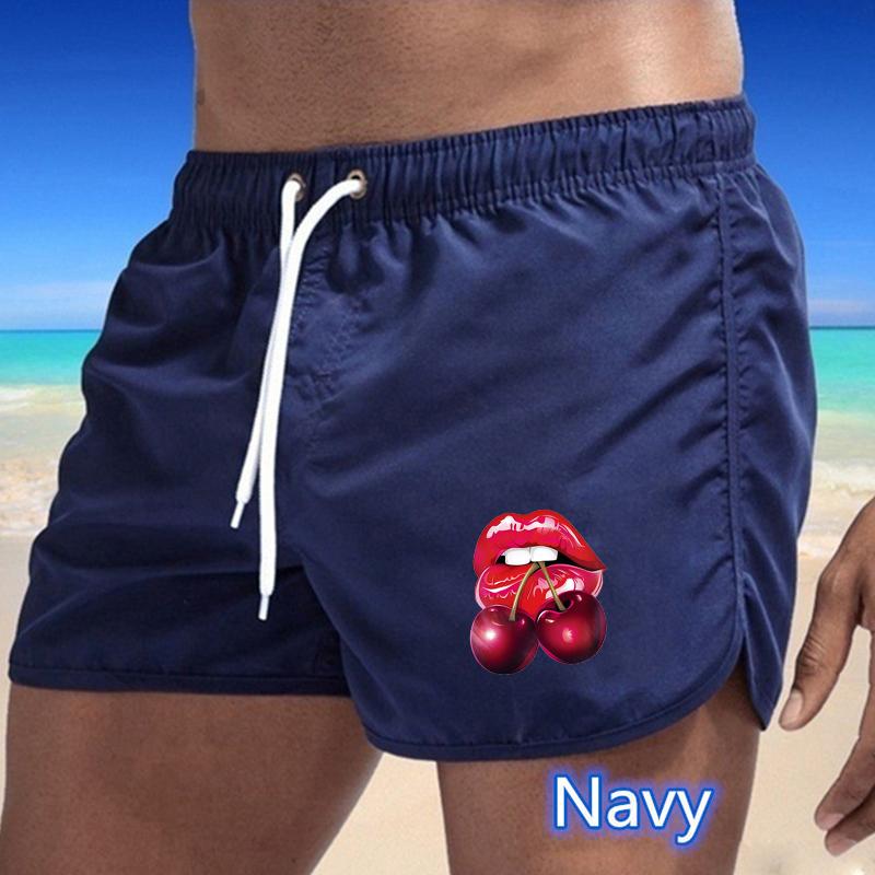 BBK-65 Summer New Men's Quick-Drying Swim Trunks Sports Pants Swimwear Beach Shorts Jogging Shorts Sports Creative Basketball Print