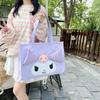New cute cloth bag cartoon three-dimensional cartoon rabbit tote bag women commute to work large-capacity shoulder bag