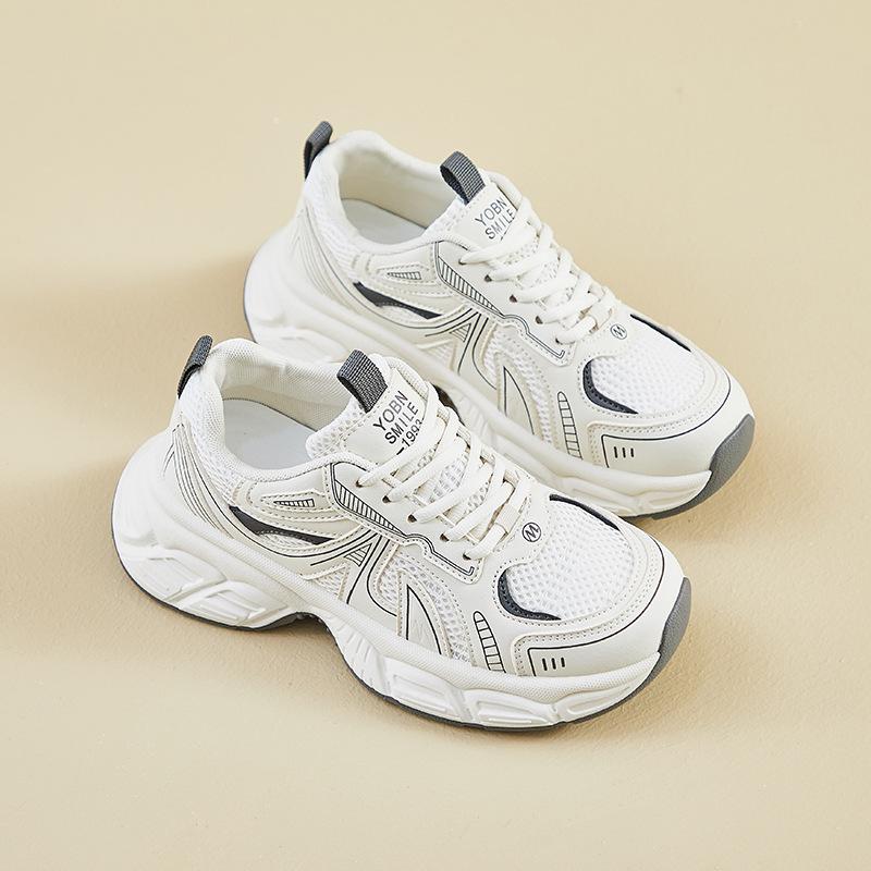 Ins Koreanische Version der neuen Dad-Schuhe für Damen Frühling Studenten Sport Laufen Casual dicke Sohlen zur Höhenvergrößerung Street Auktion KT266