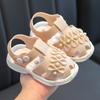 Kleinkindschuhe Mädchen Sandalen Baby Sommer Sandale Blume weiche Gummisohle rutschfeste Krippenschuhe