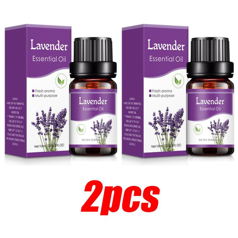 1/2Pcs 10ml Air Freshener Car Perfume Refill Essential Oils for Aroma Diffuser Fragrance Humidifier Essential Oil Freshener