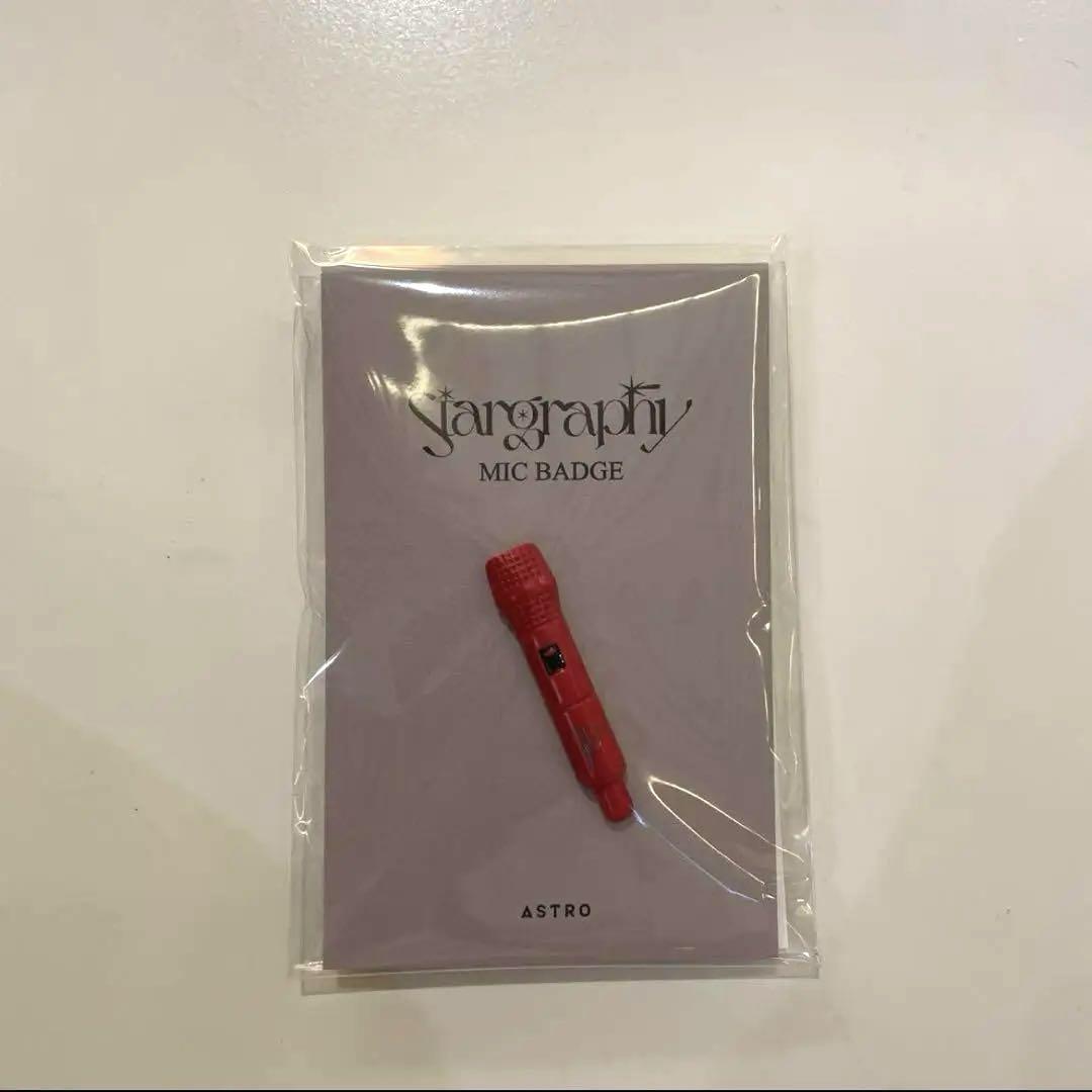 

[USED] ASTRO Raki Stargraphy Seoul Concert Microphone Badge