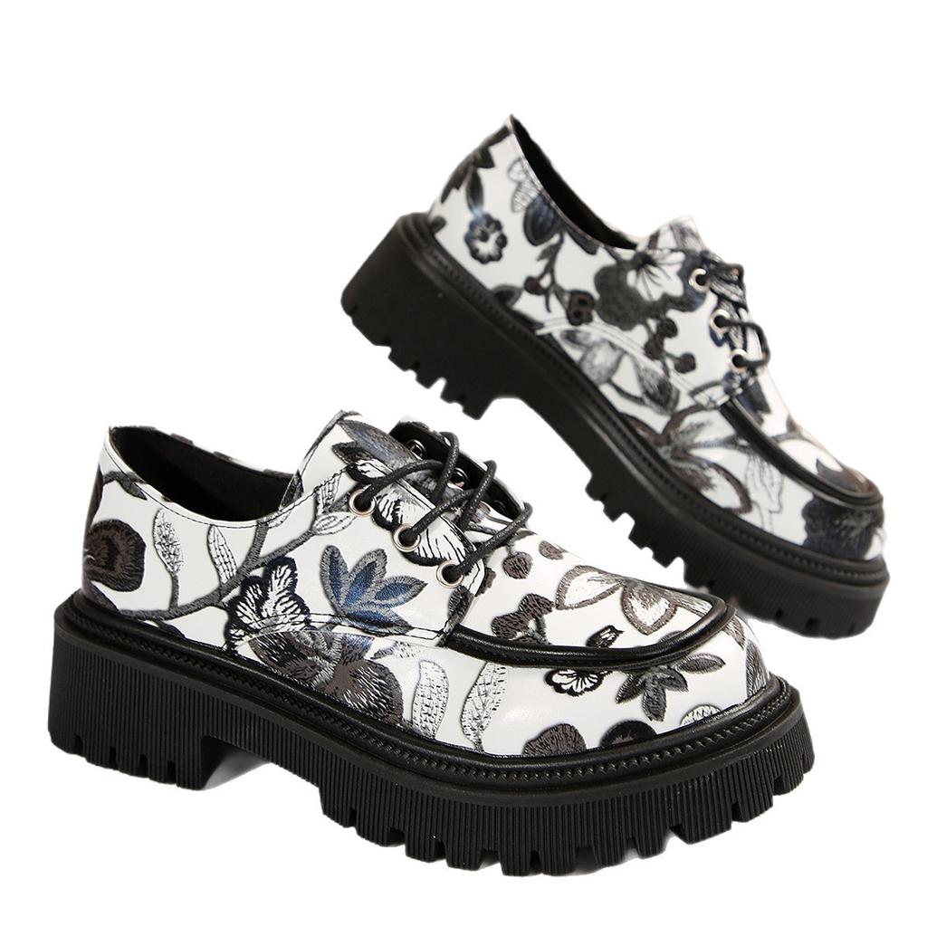 35-42 duży rozmiar damskie buty nowe wiosna, jesień, lato i zima cztery pory roku pojedyncze buty kolor skóra powierzchnia gruby obcas casualowe wszechstronne