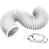 4 Inch Dryer Vent Hose Grey Exhaust Pipe Professional Air Ducting  Kitchen