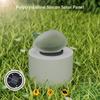 Landscaping LED Solar Stone Light Waterproof Decorative Frosted Glass Ground Lamp Solar Powered Solar Garden Lights Garden
