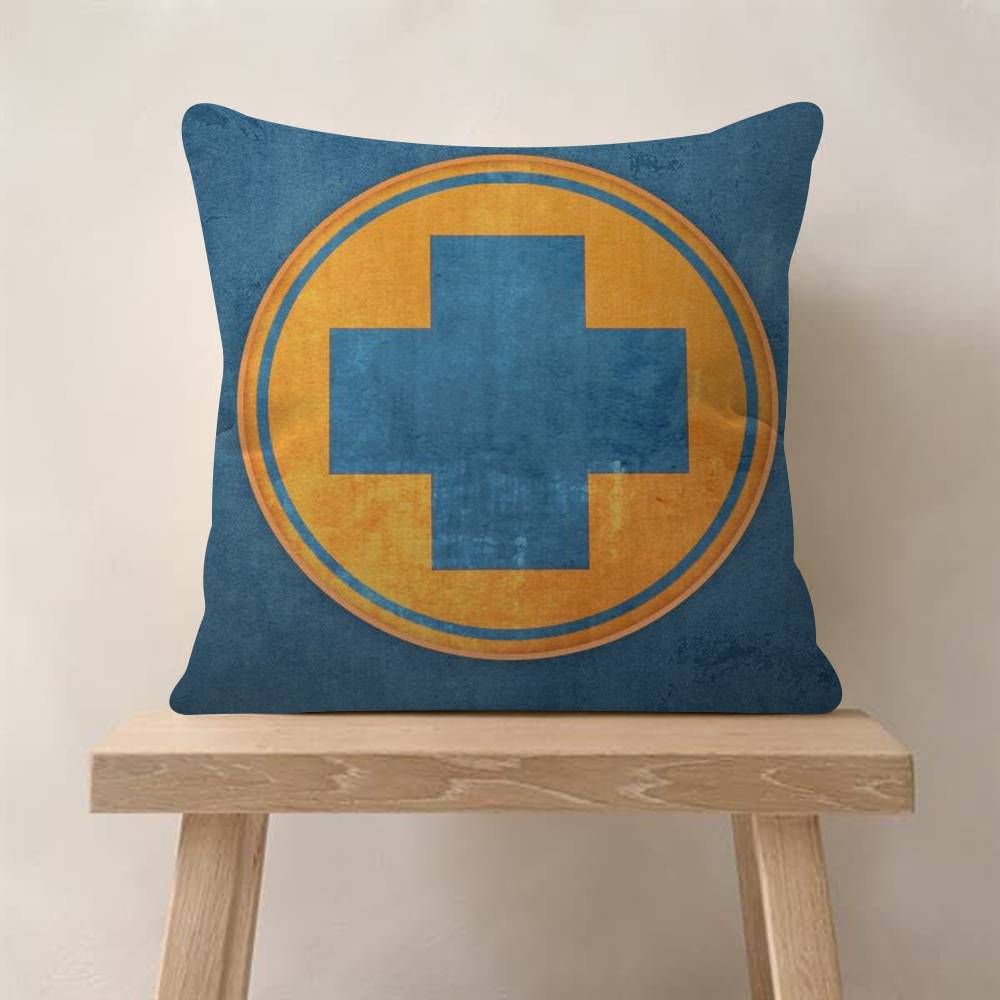 

GameTtF2EngineerExplorer Red Blue Pillow Anime Pillow Sofa Bed Head Pillow Cover Cushion Cover 45x45 cm Fashion 30x30cm