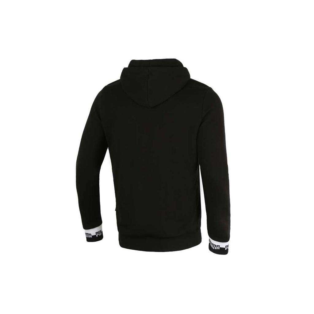 Puma Casual Sports Knit Hooded Jacket Men Outerwear Black 588812-01