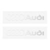 For Audi Sline quattro RS A4 B5 B6 A3 A5 A6 C6 C5 A1 A7 A8 Q2 Q3 Car Body Window Trunk Decoration Stickers Auto Accessories