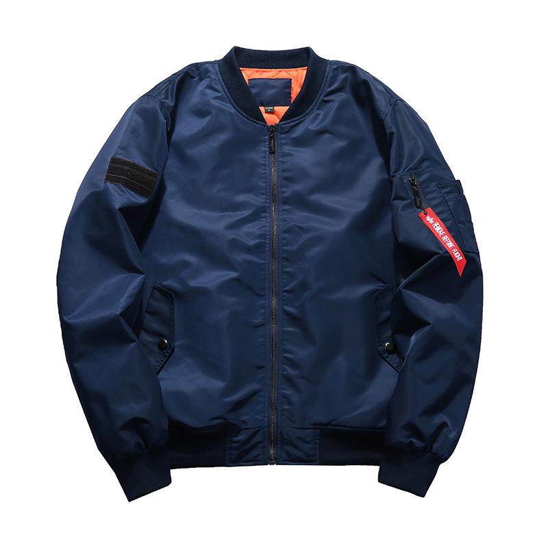 Brand Mens Casual Jacket Large Size Men Pilot Bomber Jacket Male Plus Size Overcoat