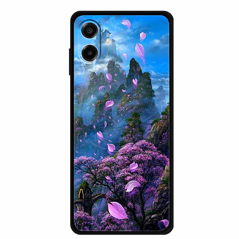 For Samsung Galaxy A07 4G Case Soft Silicone Back Cover Case for Samsung A07 4G Samsung A07 Phone Case Luxury Shockproof Bumper