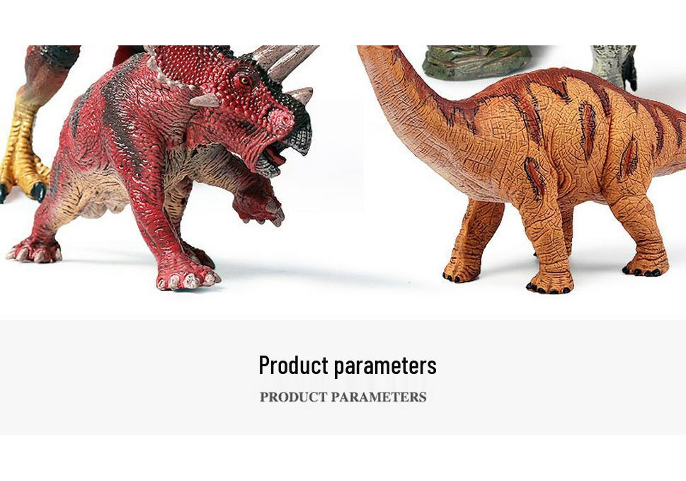 Children's Jurassic Dinosaur Toys: Oviraptor & Velociraptor Simulation Figures