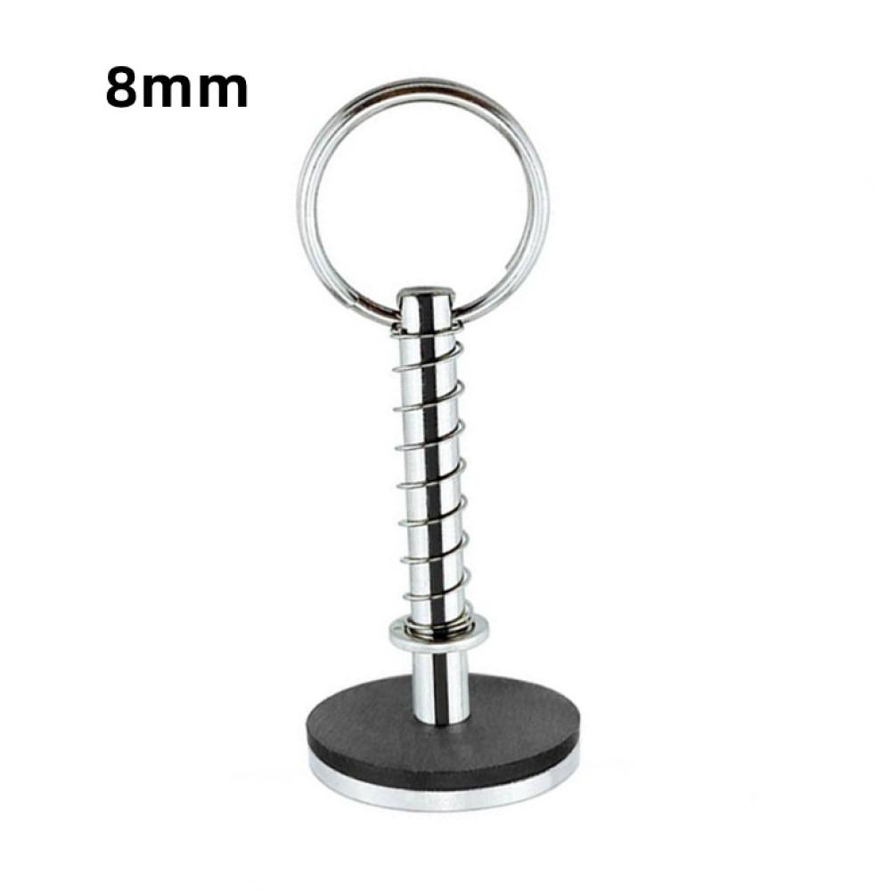 Stainless Steel 316 Hatch Cover Pull Handle Quick Pin Button Boat Yacht Storage Retainer Farm Trailers Wagons Auto Car Trailer