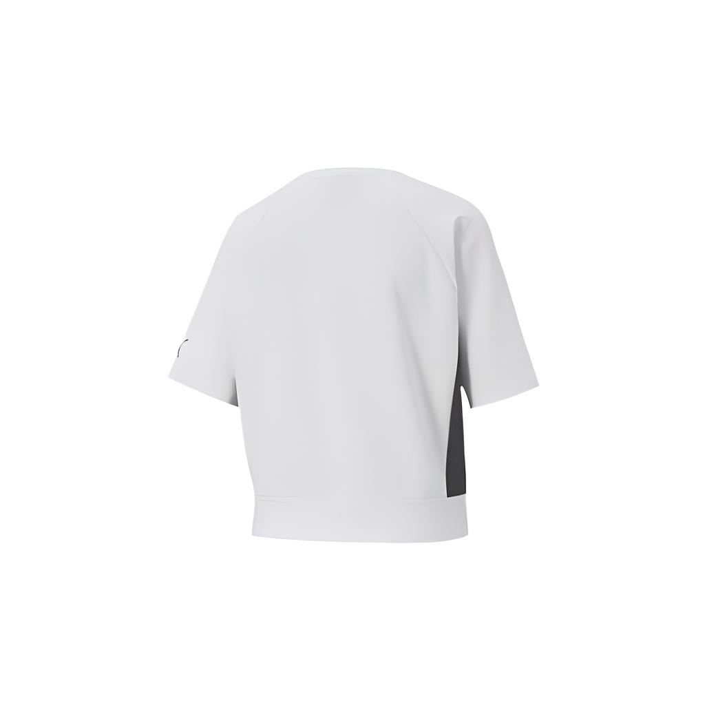 (WMNS) PUMA Morden Sports Short Sleeve White Women's 585291-02