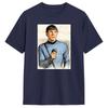 Mr Spock Stars Treks T Shirt Summer  Leisure T Shirts Mens Cotton Crew Neck Oversized Top Tees Short Sleeve Y2K Funny Tshirt