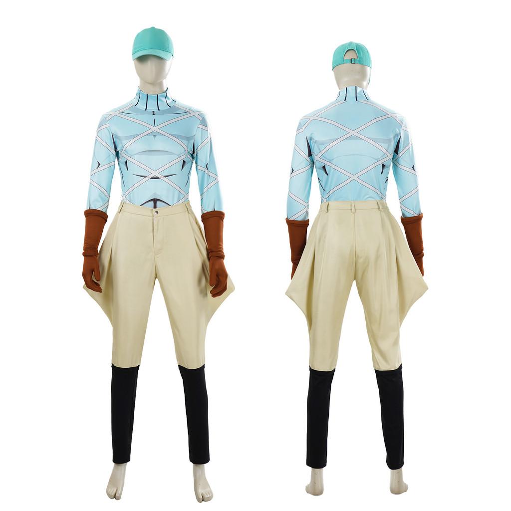 Jojos Bizarre Adventure Dio Brando Cosplay Costume With Polyester Blend For Anime Fans