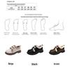 Women's Mary Jane Leather Shoes - Winter 2024 Warm, Velvet-Lined, Thick-Soled Fashion Footwear