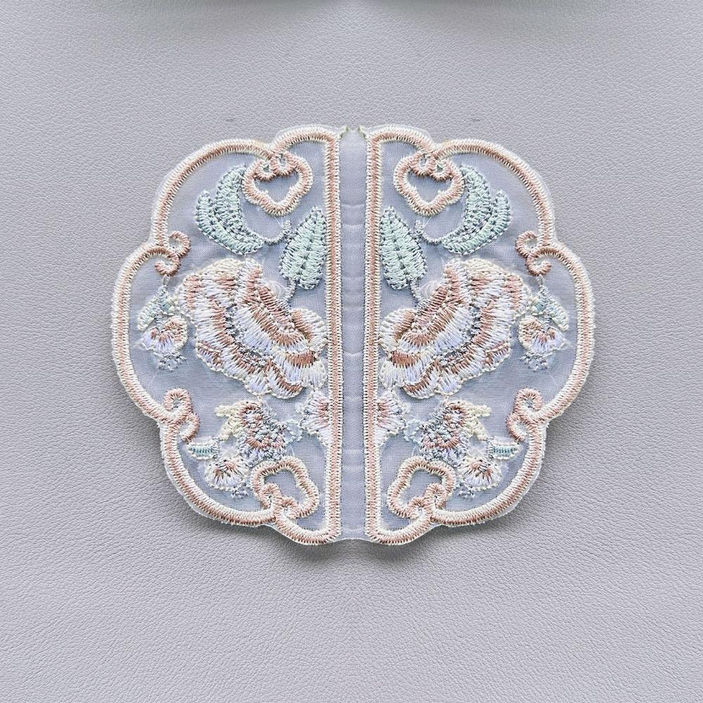 Vintage Chinese Style Embroidery Patches Elegant Clothes Sticker Clothing Applique Sewing