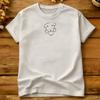 Waving Happy Dog Cartoon T Shirt Summer Ganadi Cotton T Shirts For Male Pattern Tshirt Short Sleeve Streetwear Top Tees