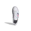 Adidas Grand Court SE White Royal Blue Red Unisex Sneakers Cloud-White Vivid-Red H02029