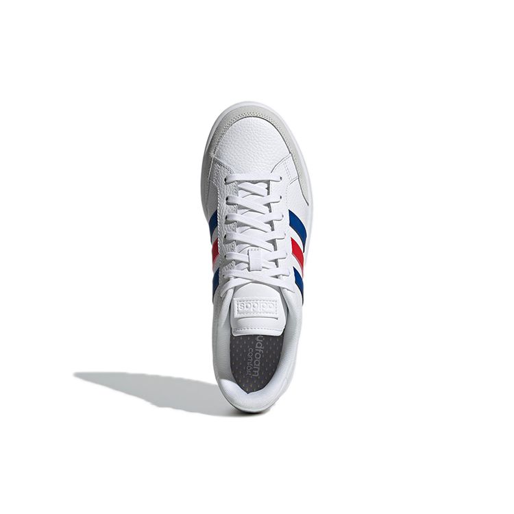 Adidas Grand Court SE White Royal Blue Red Unisex Sneakers Cloud-White Vivid-Red H02029