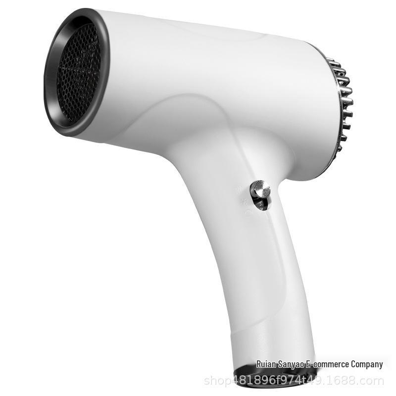 High-Power Wireless Hair Dryer - Portable, Quick-Dry with Negative Ion Technology for Cold & Warm Hair Care