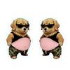 Kawaii Shiba Inu Dog Belly Sticker Soft Belly Sensory Decals Squeeze 3D Stickers Scrapbookingmobile Phone Decoration Stickers