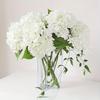 3D Latex Artificial Hydrangea Branches Big Hydrangea Flower Real Touch Artificial Flowers Home Table Office Wedding Decoration