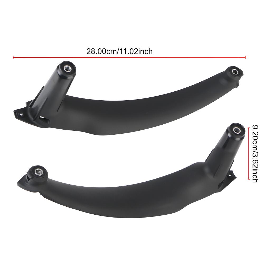 Trim Inner Panel Cover Car Front Rear Left Right Interior Door Inside Pull Handle For BMW E70 X5 2007-13 E71/E72 X6 2008-14
