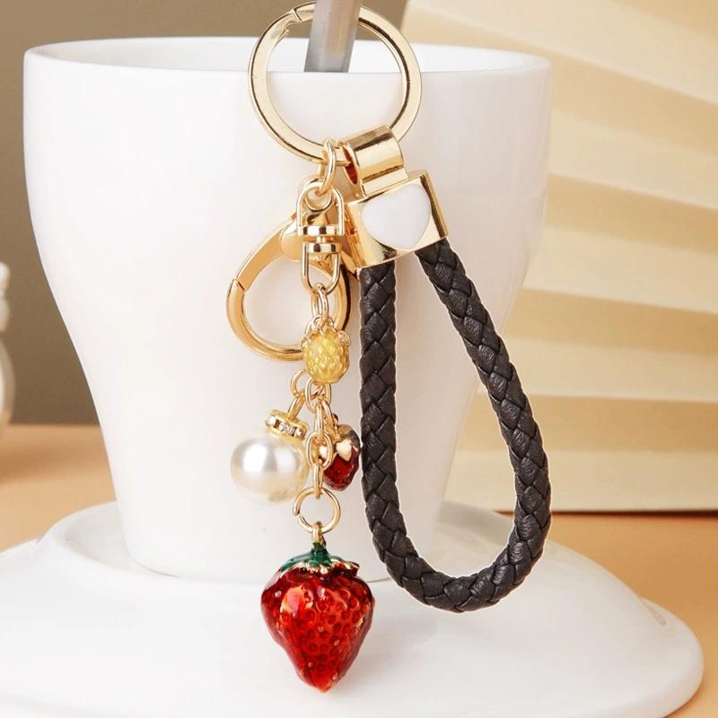 Creative Bling Rhinestone Watermelon Fine Workmanship Portable Bag Pendant Fashion Jewelry Decor Gift For Friends Bag Charm