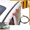 For Mark X X130 2010-2019 Car Roof Gutter Rubber Strip Waterproof Sealant Seal Strip Roof Sealing Strip Weather Strip (2pcs)