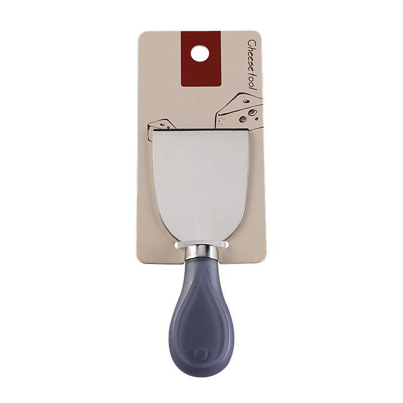 Stainless Steel Cheese Knife, Fork & Spatula Set - 3-Piece Western Cheese Tools