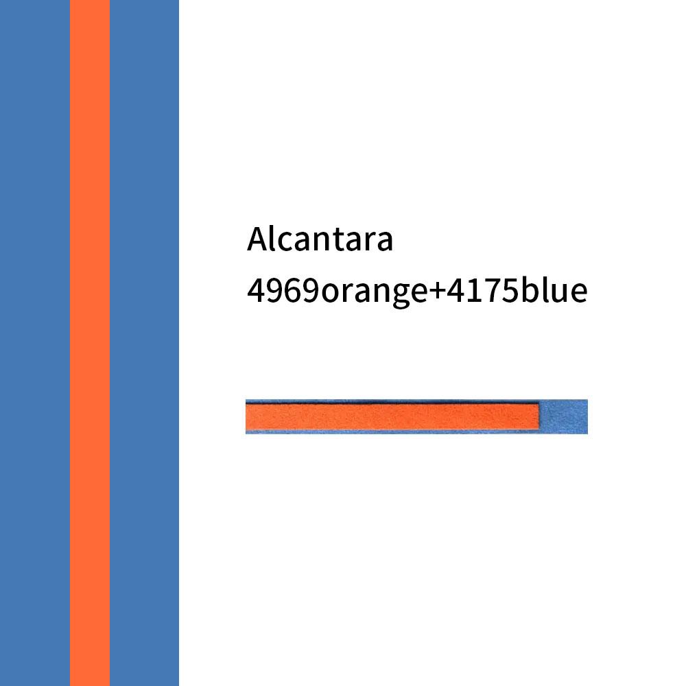 Suede Car Steering Wheel Top Marker For BMW F30 E90 E92 E93 E46 E60 Center Decoration Line Red Marking Car Interior Accessories