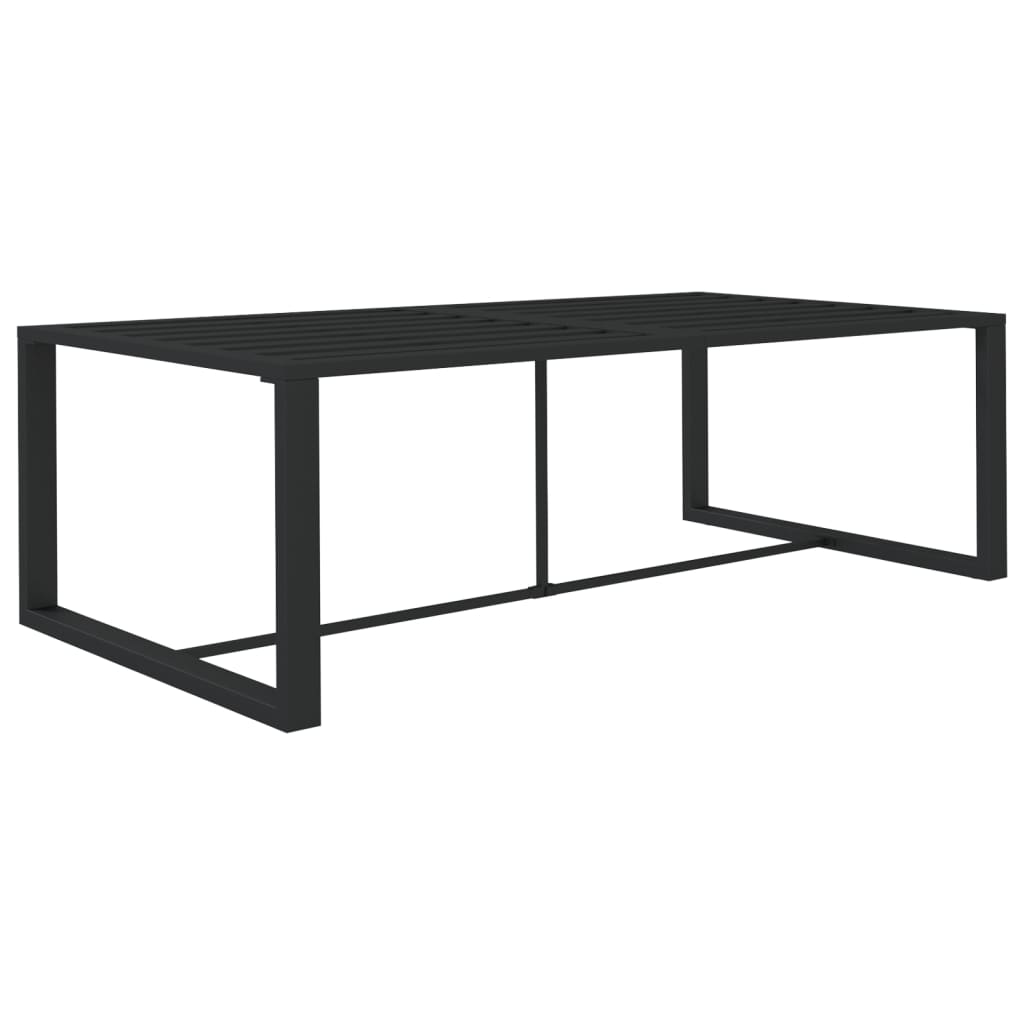 Vidaxl 10-Cz. Zestaw Mebli Ogrodowych, Poduszki, Aluminium, Antracyt