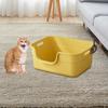 , Bac à Litière à Tamis, Bac Facile à Transporter, Toilette pour Chat, Boîte
