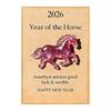 With Card Crystal Horse Figurine Handcrafted Clear Crystal Lucky Crystal Figurine Mini Size Turquoise Horse Figurine