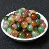 Peacock Agates Natural Stone Round Beads 15"Strand Smooth Loose Spacer Beads 4/6/8/10/12mm for Jewelry Making DIY Bracelets Charms Accessories