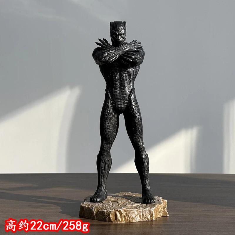 Avengers Figure Iron Man Action Figure Black Panther Tony Stark Pvc Model Statue Collection Decoration Toys Gift Doll Ornaments