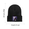 Jujutsu Kaisen Gojo Satoru Knitted Caps for Women Unisex Beanie Winter Hat Polyester Anime Japan Manga Hip Hop Caps