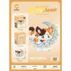 Compatible Leji Building Blocks: Pompompurin, Kuku Mi Flower Moon Cartoon Doll Ornaments