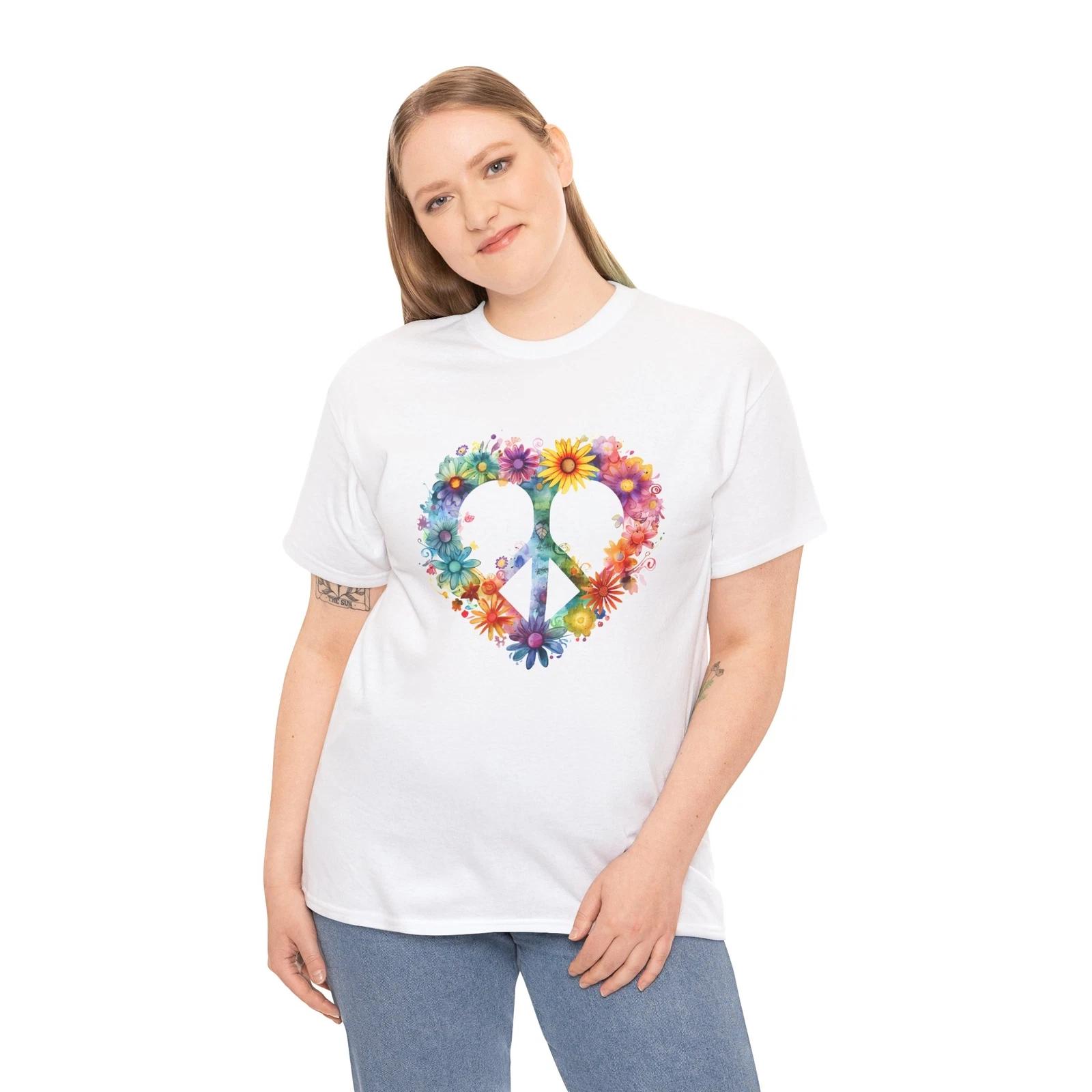 Be The Change T-Shirt | Positive Vibes Hippie Tee | Retro Peace Shirt 3XL
