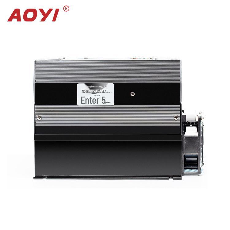 AOYI Three-Phase Power Regulator HNSCR-75LA: Three-Phase, Three-Wire Voltage Control