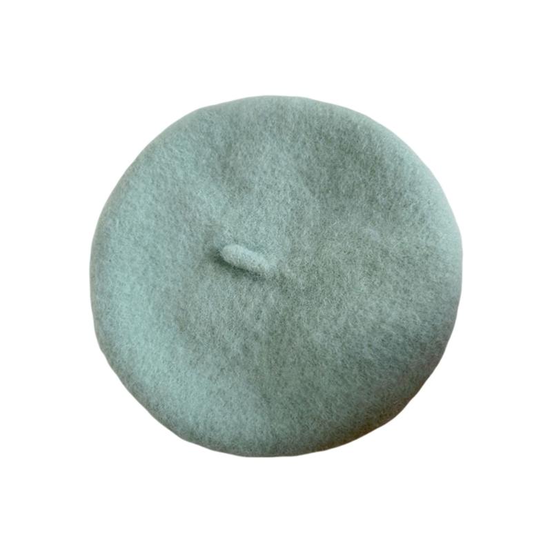 Creative Pet Beret Hat for Cats and Small Dogs Soft Wool Top Caps for Costumes and Holiday Photoshooting Headwears