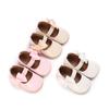 Citgeett Autumn Infant Baby Girls Cute Solid Color Bowknot Soft Sole Flats Shoes First Walkers Princess Shoes