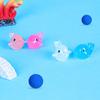 10PCS  Mini Luminous Micro Landscape Dolphin Child Animal Table Decoration Miniature Ornament Figures Toys