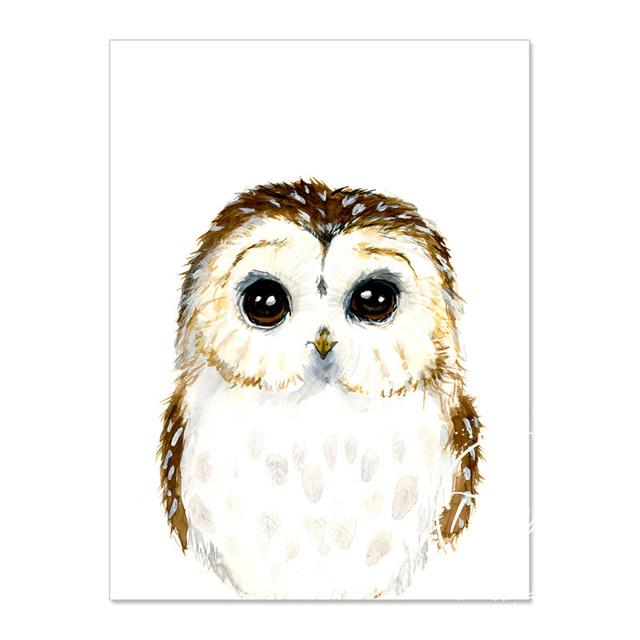 Zwierząt arkusze dekoracyjne obraz ścienny plakat artystyczny płótna dziecięce obrazy pokojowe do przedszkola dekoracyjne wydruki plakaty ścienne bez ramki