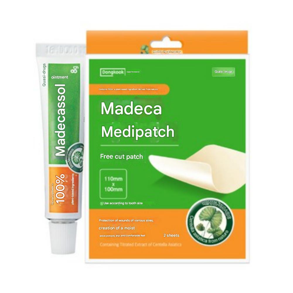 Dongkook Pharmaceutical Madecassol 8g + 2 Pre-cut Sheets
